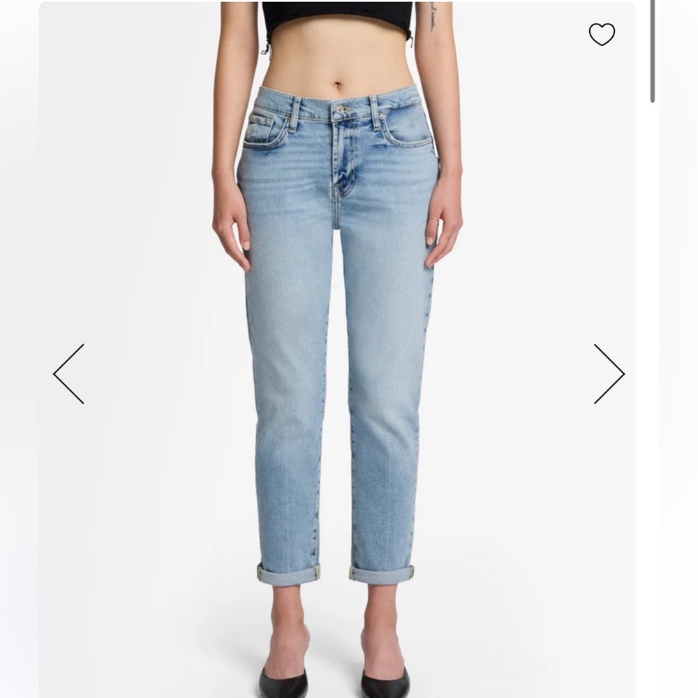 Seven All Mankind Luxe Vintage Josefina In Must Jeans Size 25 - Picture 3 of 12